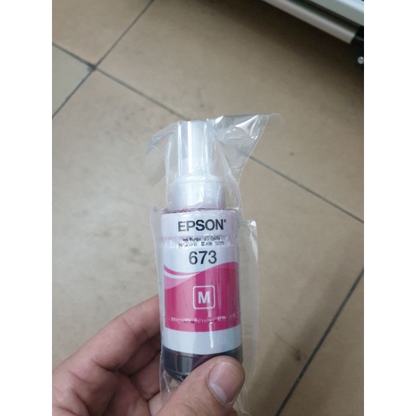 Bộ mực 6 màu 673 P Dùng cho máy epson L800/L805/L850/L1800... | Shopee ...