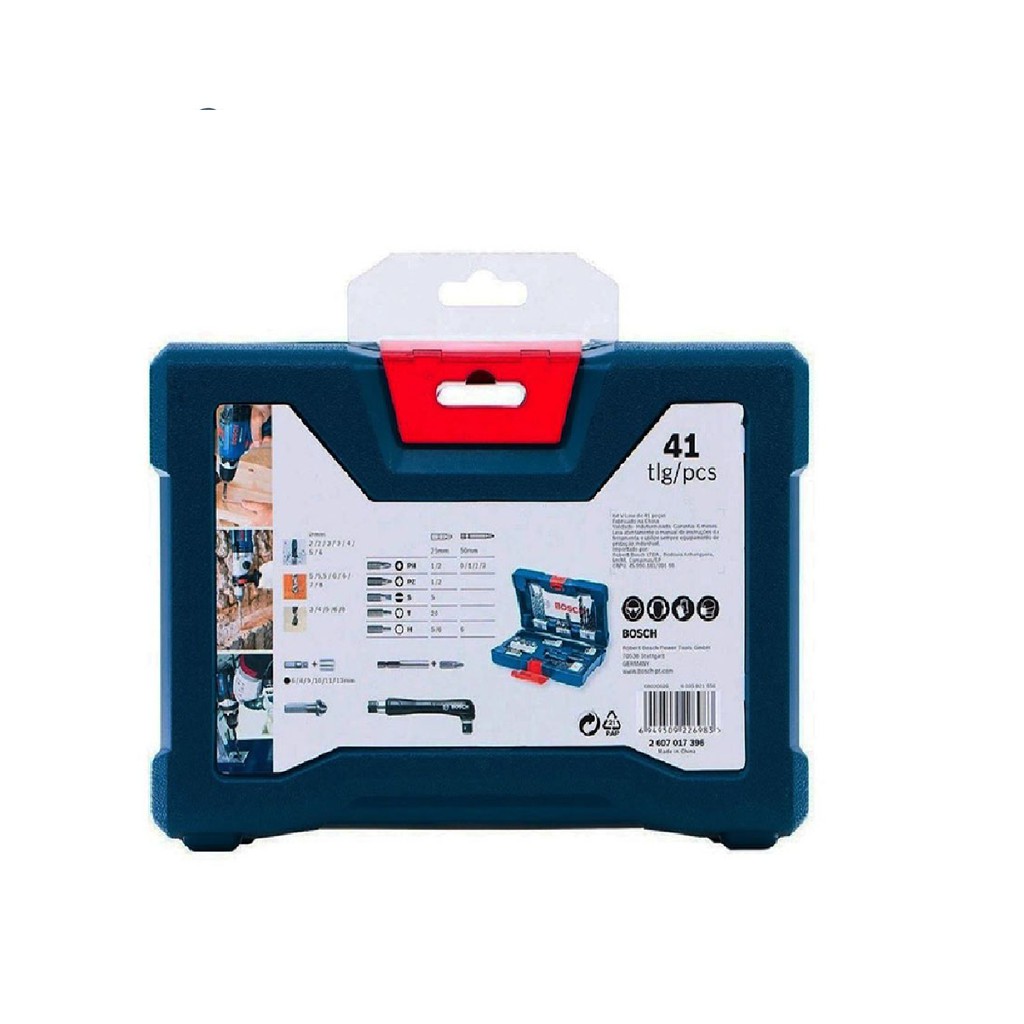 Bộ dụng cụ 41 chi tiết Bosch 2607017396