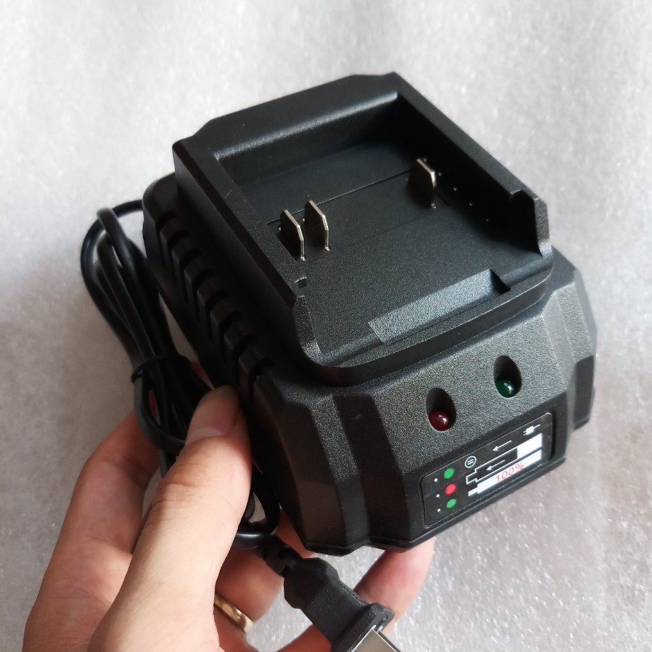 Đế sạc máy khoan pin, siết bulong đế thông dụng