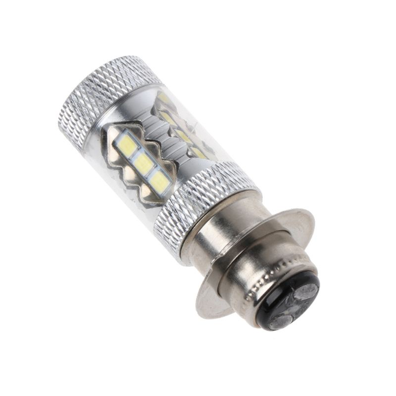 Bóng đèn pha xe máy đa năng SELA PX15D H6 80W 6500K 16 Bóng đèn báo LED Dễ dàng lắp đặt