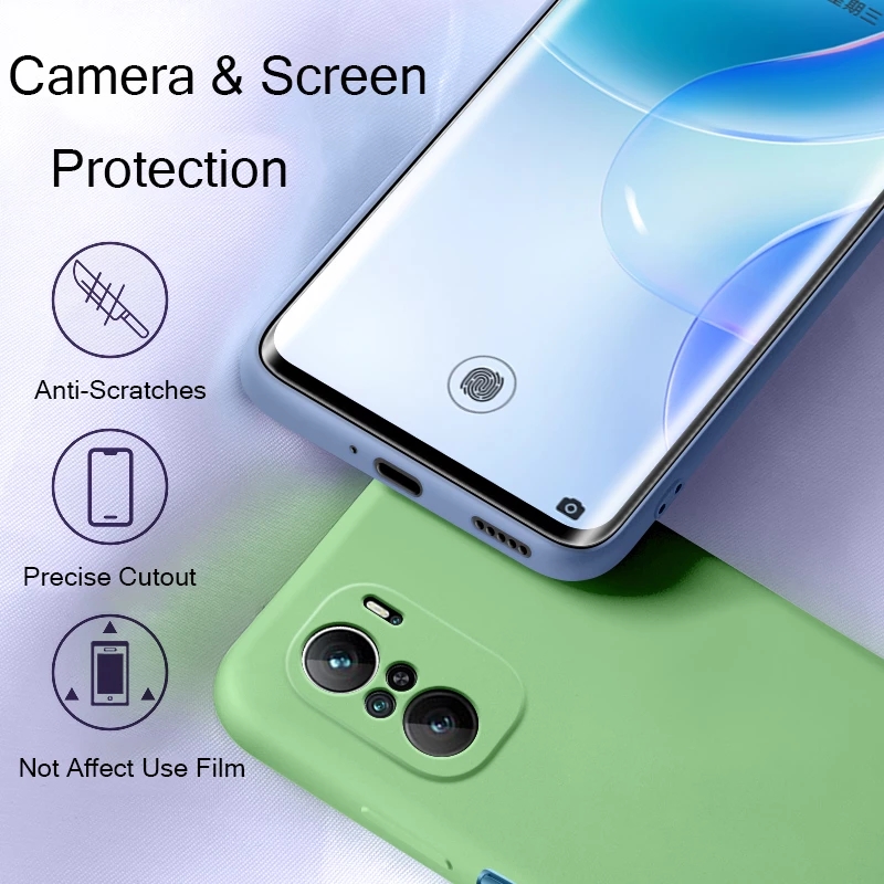 Ốp điện thoại silicon mặt trong phối vải nỉ cho Redmi Note 15 14 13 12 12s 11 Pro China Plus Pro+ 11s 4G 5G 2026