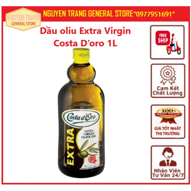 Dầu oliu Extra Virgin Costa D’oro 1L | Shopee Việt Nam