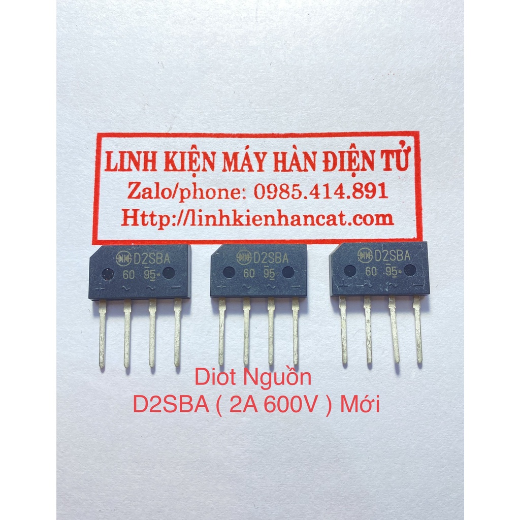 Diot Nguồn D2SBA ( 2A 600V ) Mới | Shopee Việt Nam