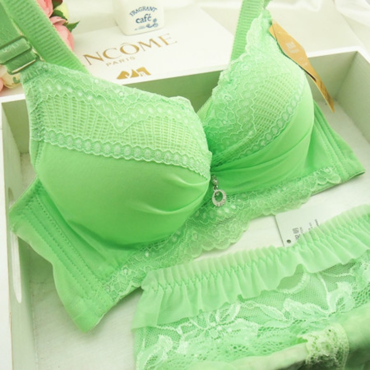 Bộ Đồ Lót Ren Mỏng Nâng Ngực Có Thể Điều Chỉnh Phong Cách Quyến Rũ