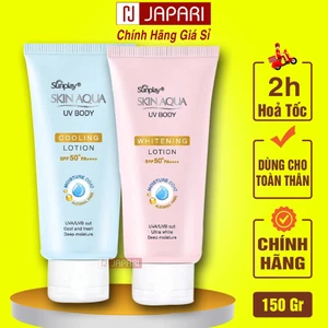 Kem Chống Nắng Body Skin Aqua CHÍNH HÃNG -KCN Sunplay Skinaqua Dưỡng Thể Chống Nắng Toàn Thân-JAPARI