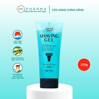 Gel Cạo Râu DEVE Nhật Bản (Tuýp 220g)