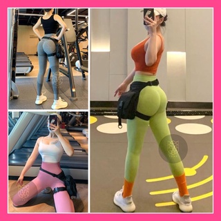 Quần Tập Gym Nữ - Legging Tập Yoga Thể Thao Cạp Cao Chun Tôn Mông Quảng Châu [ĐỒ TẬP]