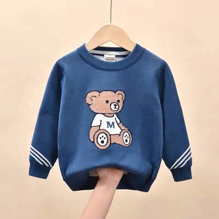 Áo len dệt hai lớp mùa thu đông cho bé trai ( 15-26kg)