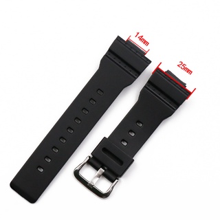 Dây Đeo Đồng Hồ Cao Su Silicone 14MM Cho Casio Baby G BA111 BA110 BA112 BA120 BA125