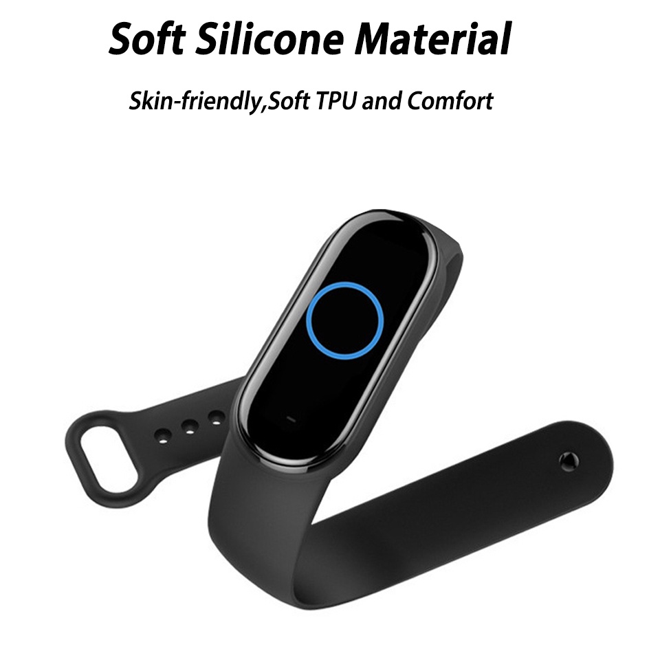 Ốp Lưng Cho Xiaomi Mi Band 10 9 8 7 6 5 4 3 2 3 1 Dây Đeo Silicon Thay Thế Dây Đeo Tay Miband Dây Đeo Tay Đồng Hồ Thông Minh Vòng Tay