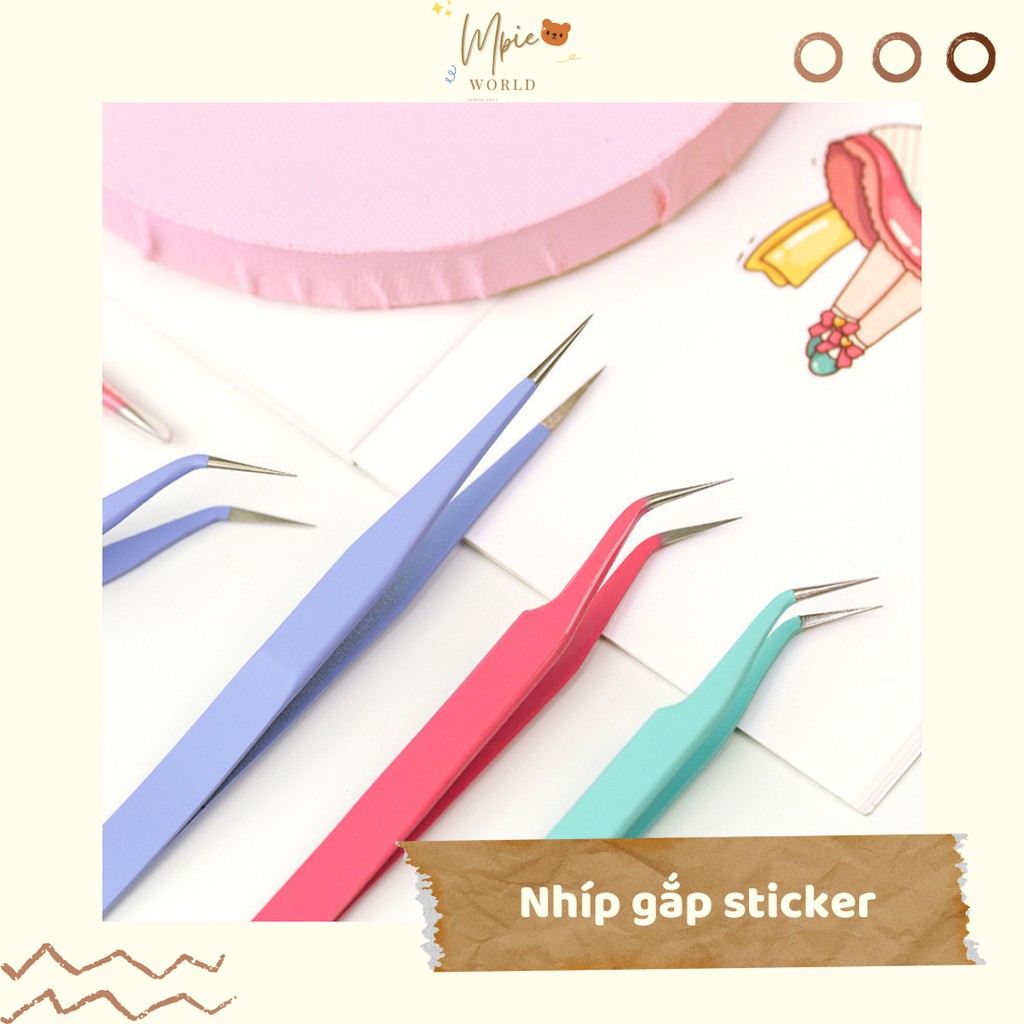 Nhíp gắp sticker tiện lợi loại xịn siêu chắc chắn | Shopee Việt Nam