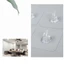 Móc dính trong suốt chức năng POP Móc treo thiết kế hiệu quả cho văn phòng tại nhà Sử dụng nhà bếp và phòng tắm