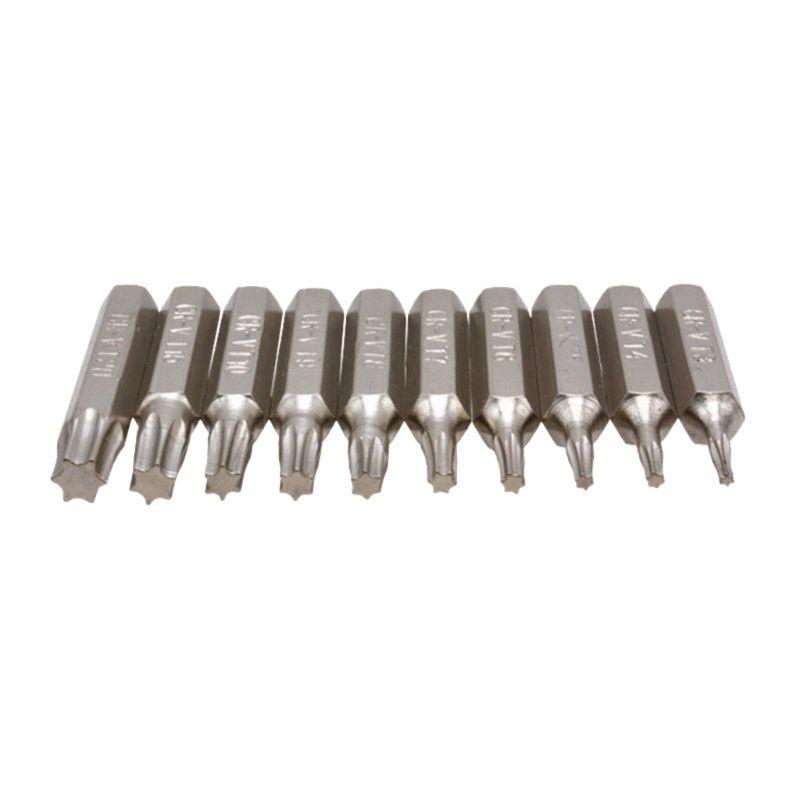 Bộ 10 đầu tuốc nơ vít hoa thị sửa điện thoại di động CR-V T3 T4 T5 T6 T7 T8 T9 T10 T15 T20