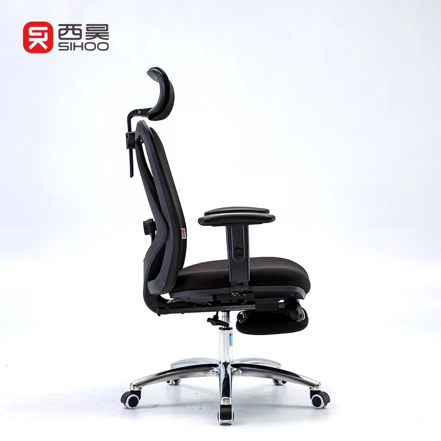 [The Manson - Hỏa Tốc 1h Nhận] SIHOO M18, M18 GÁC CHÂN MANSON E3   - Ghế lưới văn phòng thiết kế công thái học Ergonomic