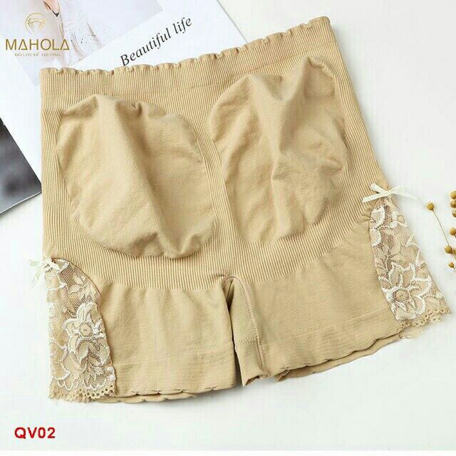 Combo 2 chiếc quần mặc váy nâng mông bo eo siêu tiện lợi cho bạn gái