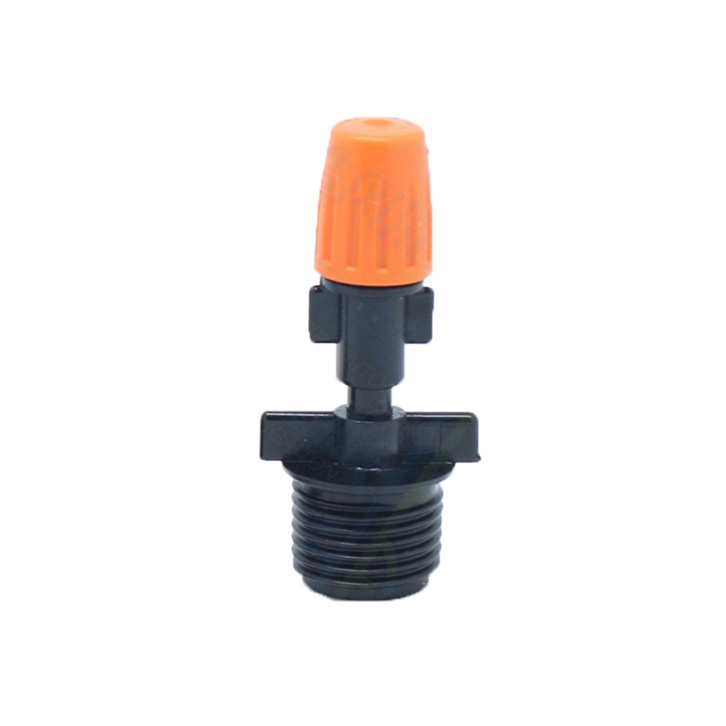 Béc cam phun sương 1 hướng cam chân nối ống 6mm, 8mm, 16mm, 20mm, 21mm... béc tưới cây tự động, đầu vòi phun sương