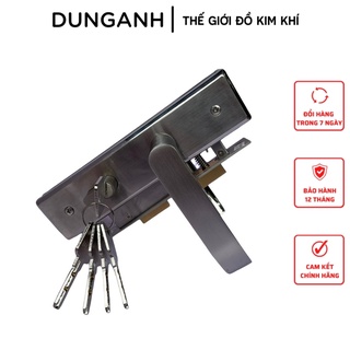 Khóa cửa tay gạt Kim Khí Dung Anh Khoá thông phòng tay gạt Inox 304 H.L Lock