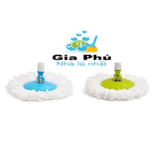 AMZO_MÂM XOAY INOX ĐƯỜNG KÍNH 15CM THAY THẾ CHO CÂY LAU NHÀ 360 ĐỘ – GẮN MỌI LOẠI BÔNG LAU