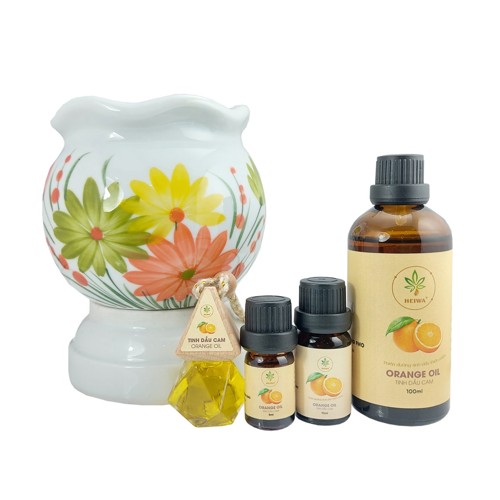 Mô tả Tinh dầu Cam ngọt 100ml thương hiệu HEIWA nhập khẩu Ấn Độ  - có giấy kiểm định . - 3