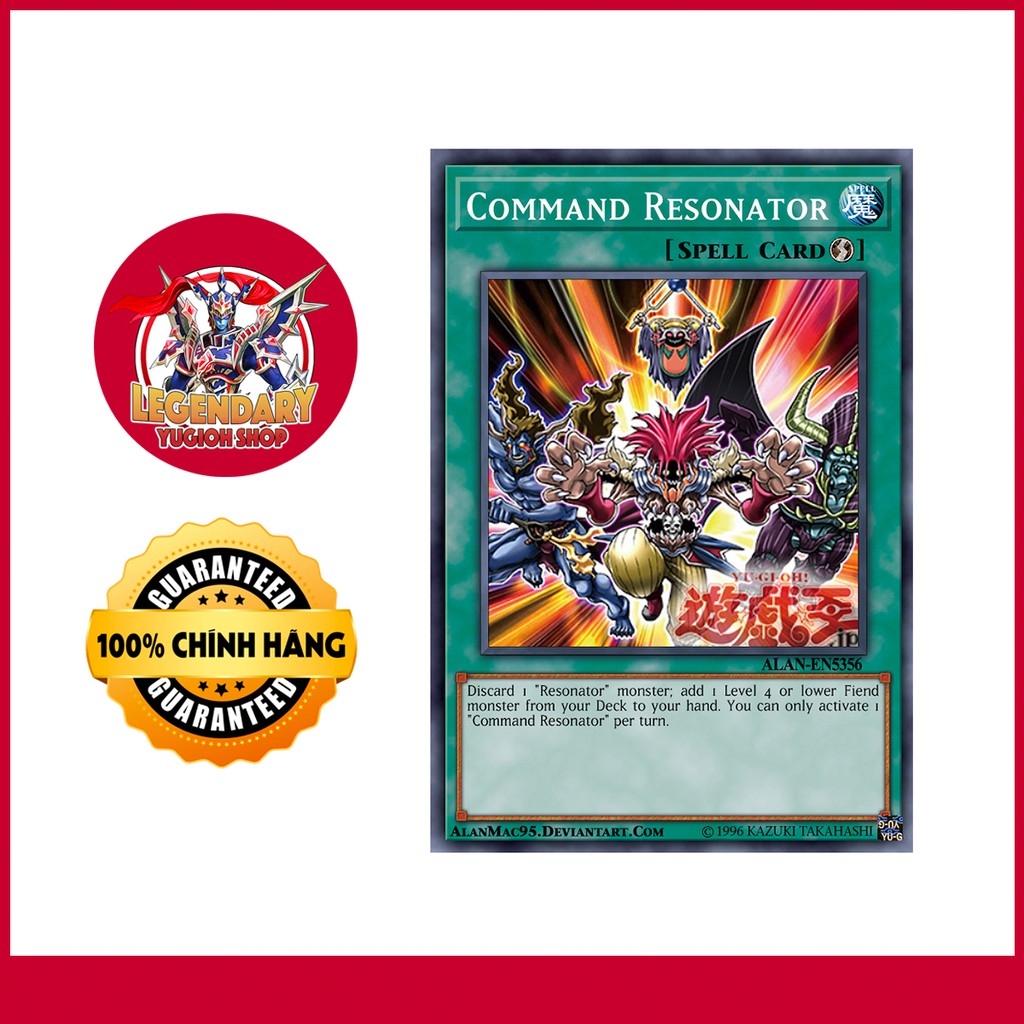 [Thẻ Bài Yugioh Chính Hãng] Resonator Command | Shopee Việt Nam