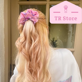 Scrunchies hoạt hình Galaxy Teddy Bear gấu xinh