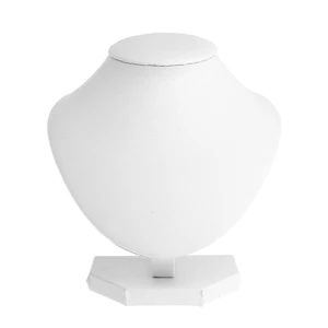 SA Trang Sức Bust Vòng Cổ Mannequin Hiển Thị Chân Đế Cho Cửa Hàng Tủ Quần Áo Tổ Chức Hiển Thị Giá Đỡ Trắng Trưng Bày Cho Nữ