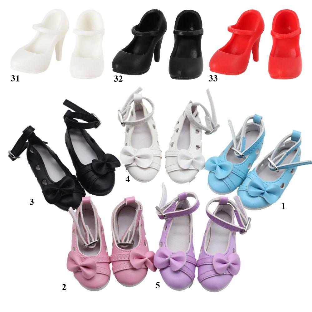 YOLOGO 1 / 3 1 / 6Doll Giày Nhựa Nữ Chân Dài 2cm Giày Bốt Đầu Gối Dài