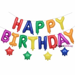 Bóng bộ chữ Happy Birthday