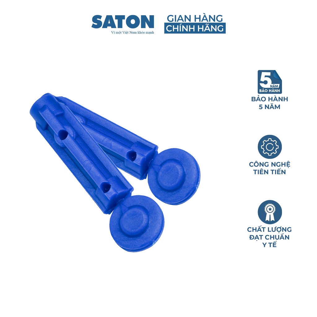 Hộp 50 kim lấy máu đo đường huyết SATON | Shopee Việt Nam