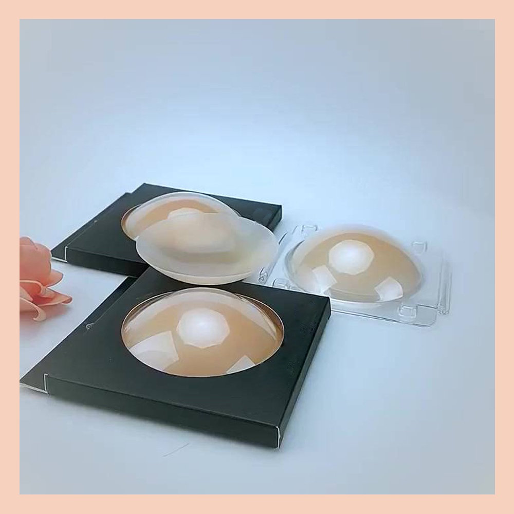 Miếng Dán Ngực UNDERCOOL silicon tàng hình tự sinh nhiệt (Hộp đen 2 miếng) DT01