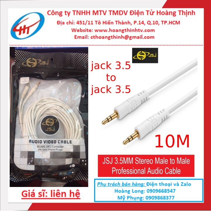 DÂY KÊT NỐI | 2 ĐẦU 3.5 JACK 3LI RA 3LI DÀI 10M - 2D3LI10M | Shopee ...