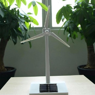 YONDR Cối Xay Gió Đồ Chơi Khoa Học Turbine Gió Trắng Nhựa ABS Chạy Bằng Năng Lượng Mặt Trời Bộ Dụng Cụ Xây Dựng Cối Xay Gió Mô Hình
