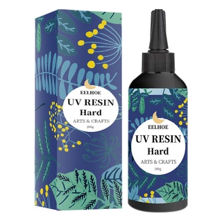 Kra UV Resin - 100g Pha Lê Trong Suốt Loại Cứng Keo UV Chữa Cho DIY Trang Sức Làm Thủ Công Trang Trí