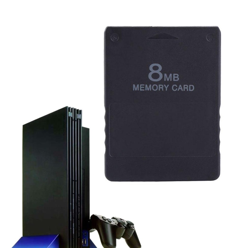 Fol Black Memory Card Game Save Saver Data Stick Module cho phụ kiện trò chơi PS2
