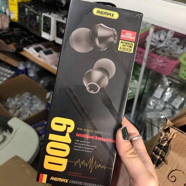 Tai nghe Remax 610D chính hãng siêu hay | Shopee Việt Nam