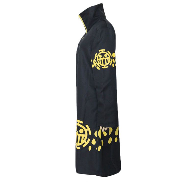 Halloween Cosplay Anime One Piece Trafalgar Luật Áo Quần Mũ Halloween Trang Phục