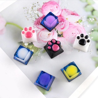 Seyawson Key Cap Khuôn nhựa DIY UV Epoxy Crystal Resin Dụng cụ làm