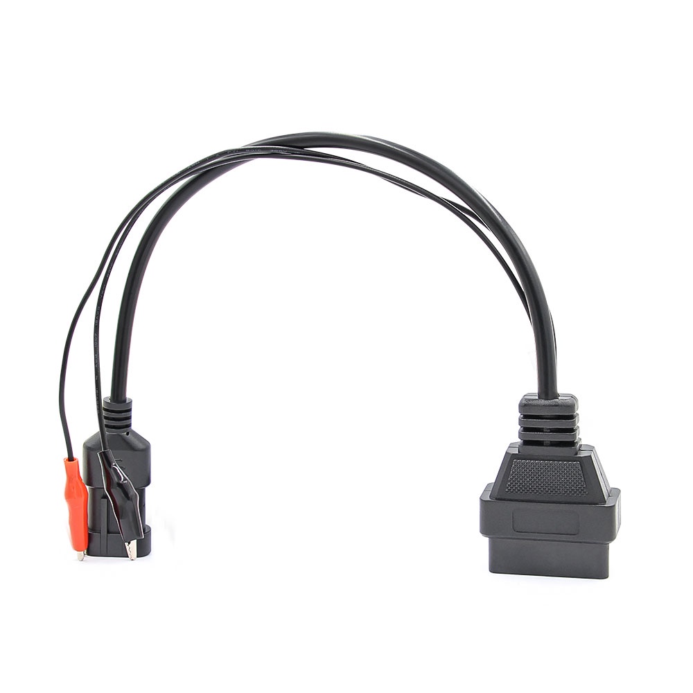 Cho Fiat 3 Pin Đến 16 Pin Kết Nối Cáp OBD Cho Alfa / Lancia 3Pin Đến 16Pin ELM327 OBD2 OBD Công Cụ Chẩn Đoán Máy Quét Mã Đầu Đọc Adapter Cáp Kết Nối Xe Hơi