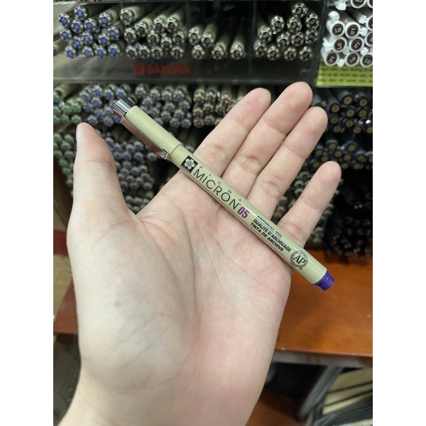 [DA ĐEN CHÍNH HÃNG] Bút Line Màu Sakura Pigma Micron Kháng Nước