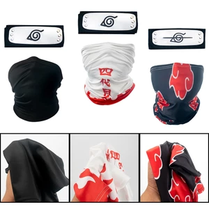 HK1 Naruto Mặt Lá Chắn Trang Phục Hóa Trang Mặt nạ Khăn Mặt Băng Đô Quà Tặng Cho Trẻ Em Giáng Sinh Halloween Trang Trí Kakashi Cos KH