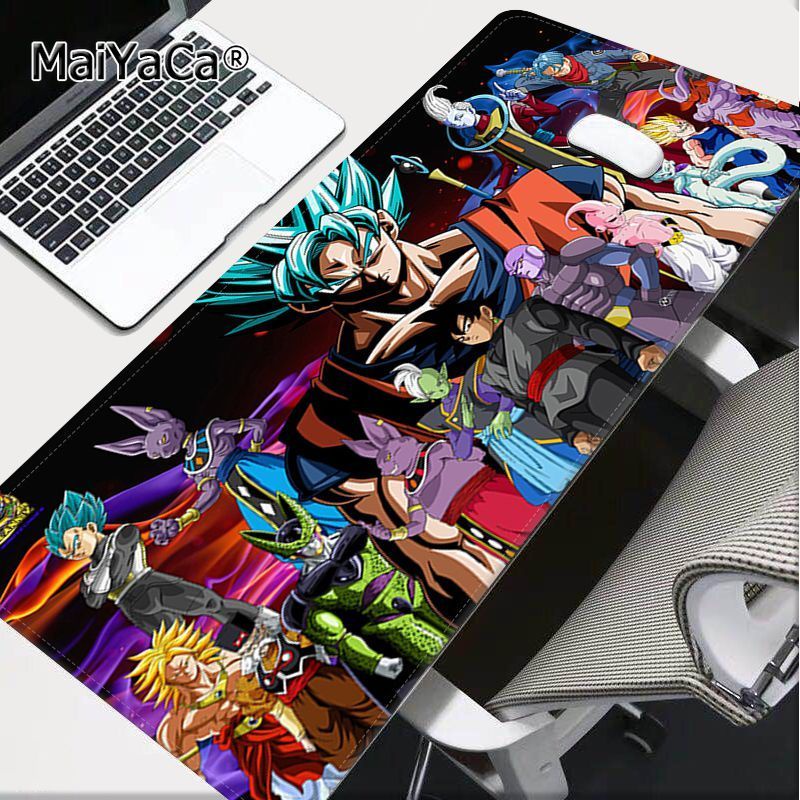 Bandai Dragon Ball Z Notbook Máy tính Mousepad Super DBZ Goku Mouse Pad ...