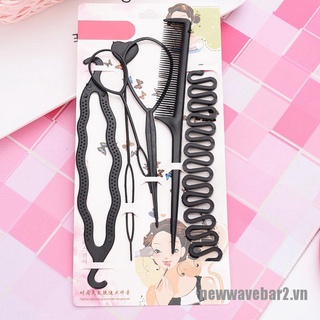 Bộ 6 Dụng Cụ Hỗ Trợ Tạo Kiểu Tóc Tiện Lợi