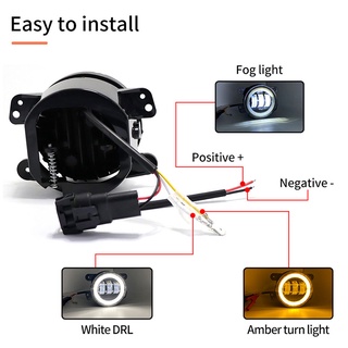 SEAMETAL Đèn LED Hình Tròn 4 Inch Chống Thấm Nước Dùng Trang Trí Xe Hơi Toyota Vios Fortuner Hilux