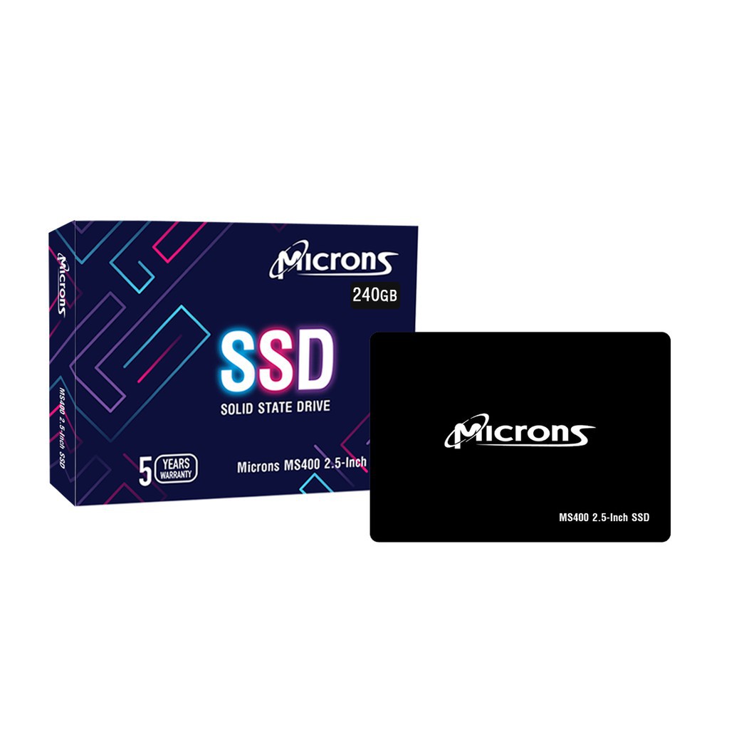 Ổ CỨng Ssd 240gb Microns Ms400 Sata 3 ChÍnh HÃng Bh 36 ThÁng Shopee Việt Nam 8345