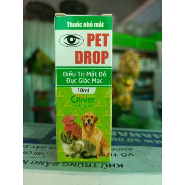 Thuốc nhỏ mắt PET DROP Shopee Việt Nam