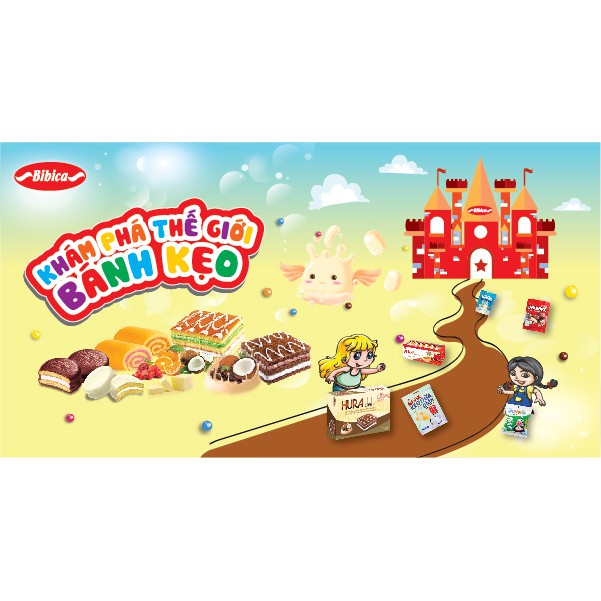 Ảnh Kẹo Michoco Dừa Giòn Nước Cốt Dừa Bibica 100g 3
