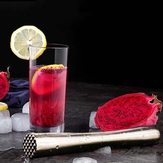 LILYES Cocktail Muddler Barware DIY Máy nghiền đá bền bỉ Búa nghiền thép không gỉ