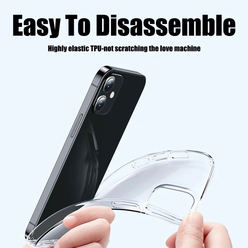 Ốp điện thoại chống sốc chống va đập bảo vệ cho iPhone iP 16 15 14 13 12 Mini 11 10 Pro XS Max X XR 8 7 6 6S Plus 5S 5 SE 2020 5G 4G 2022 2023 2024