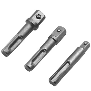 SDS Plus Ổ cắm trình điều khiển máy khoan Bộ chuyển đổi mũi khoan 1 / 4 "3 / 8" 1 / 2 "Bộ chuyển đổi ổ cắm thép Chrome Vanadi Mũi khoan điện SDS