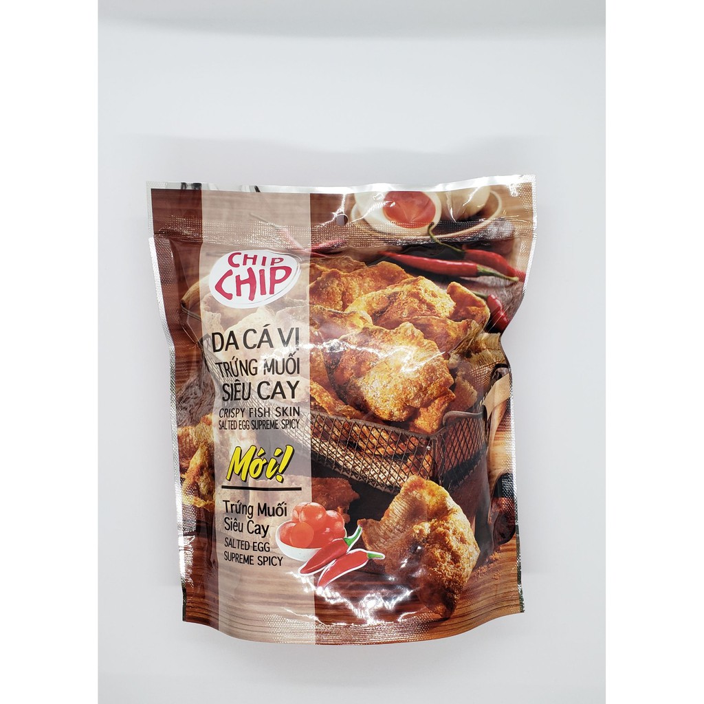 [MỚI] Snack Da Cá Chiên Giòn Vị Trứng Muối Siêu Cay 50g | Shopee Việt Nam